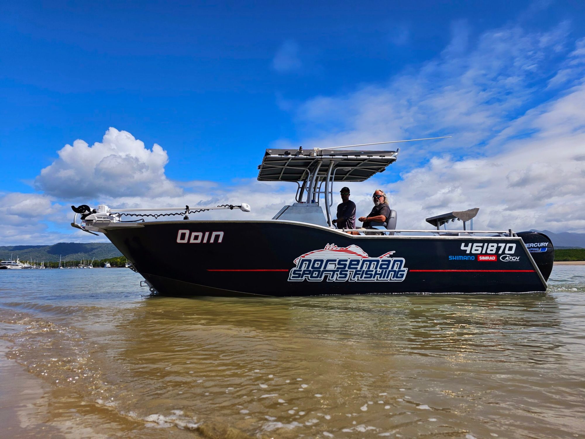Odin sportfishing charter port douglas